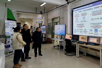 党委委员、副校长胡亚学一行赴国家数字建造技术创新中心参观调研